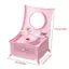 XUAN Cổ Điển Xoay Vũ Công Ballerina Piano Hộp Nhạc Trang Sức Người Tổ Chức Ballerina Gió Lên Hộp Nhạc Lưu Trữ Người Tổ Chức Có Gương VN