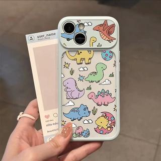Ốp lưng khủng long nhiều màu phù hợp iPhone17promax/16/15plus/14/13/12