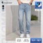 Quần jean nam ống rộng POLOMANOR, BST THE REAL JEANS, form Straight thoải mái, dễ mặc dễ phối
