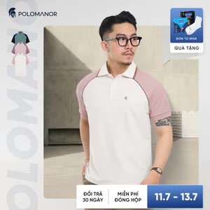 Áo polo nam cao cấp ALVIN, chất liệu mới cotton diamond USA thanh lịch sang trọng - POLOMANOR