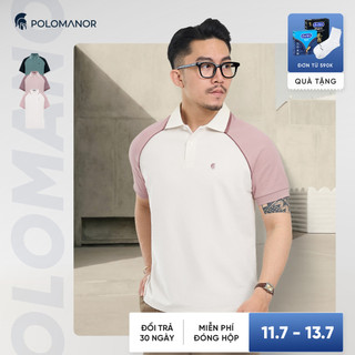 Áo polo nam cao cấp ALVIN, chất liệu mới cotton diamond USA thanh lịch sang trọng - POLOMANOR