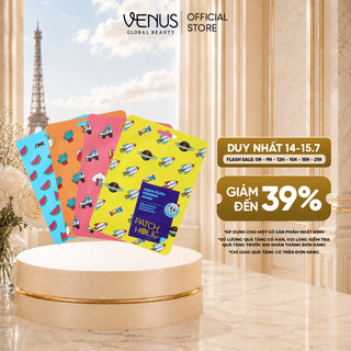 [DEAL MỞ BÁN] Combo 5 Miếng Mặt Nạ Patch Holic Aqua Plus Hỗ Trợ Làm Sáng Da Và Cải Thiện Vấn Đề Về Da 20ml/Miếng