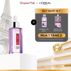 Serum dưỡng cấp ẩm tức thì, giúp làm giảm nếp nhăn & căng mướt da L'Oreal Paris Revitalift 1.5% Hyaluronic Acid 30ml