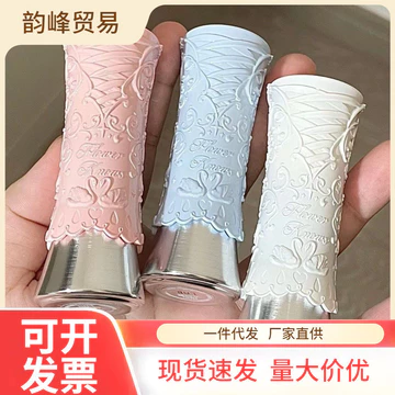 Flower Knows Swan Ballet Solid Lip Glaze Lip Gloss Mirror Dưỡng Ẩm Son Môi Dễ Màu Nước Bóng Plump Jelly Trang Điểm