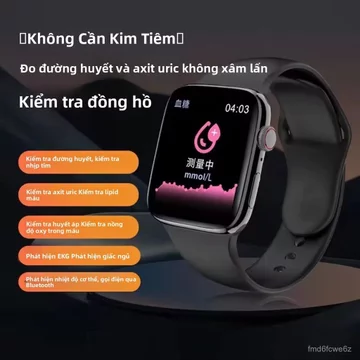 Đồng hồ theo dõi đường huyết và huyết áp nhập khẩu dành cho người cao tuổi, thiết bị đo đường huyết dùng tại nhà, dây đe