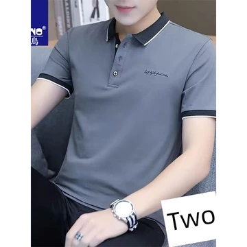 polo nam cao cấp áo có cổ nam Áo phông nam ngắn tay 100% cotton chim gõ kiến áo nam mẫu mới mùa hè trào lưu áo phông cổ áo phông polo