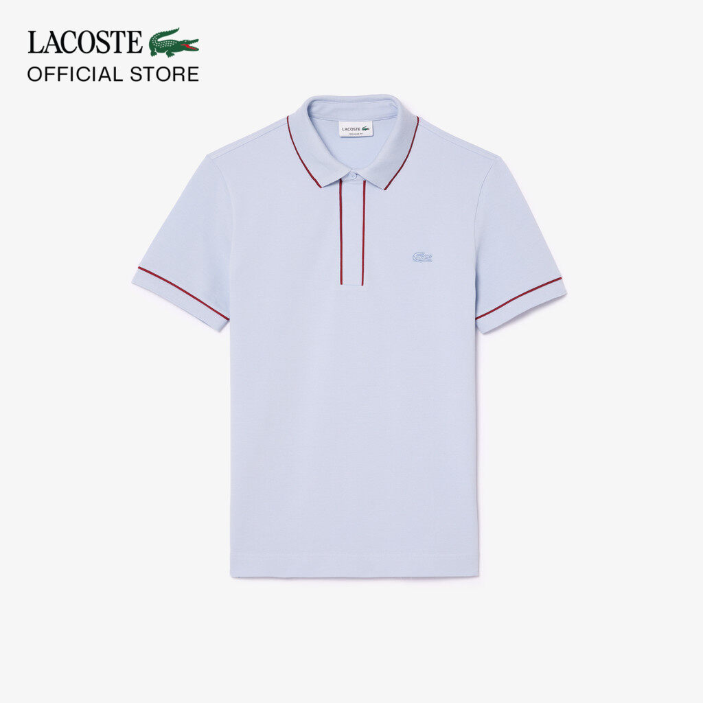 Áo Polo Lacoste Nam Paris Dáng Suông Chất Liệu Piqué