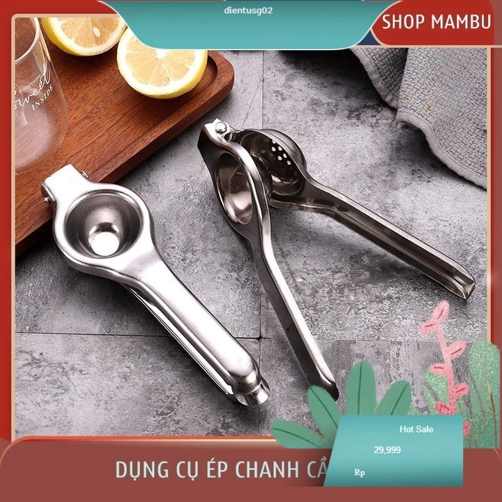 [ Sỉ ] Dụng cụ ép chanh inox - Dụng cụ pha trà chanh, đồ gia dụng tiện ích - Thiết bị máy móc pha chế