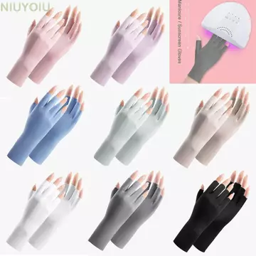 Găng Tay Chống Nắng NIUYOIU, Bảo Vệ Tia UV Móng Tay Bảo Vệ Găng Tay Vẽ Móng Tay Da Ngón Tay, Làm Móng Tay Chống Bức Xạ Chống Tia UV Đèn Led Móng Tay Nghệ Thuật Găng Tay Tăng Cường