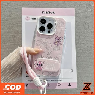 Thích hợp cho OPPO Reno 15F Reno 14F Reno 14 PRO Reno 13F Reno12 F Reno11 F Reno 10 Reno 8T Reno 8Z Reno 7Z Reno8 Giá đỡ gương khâu rỗng IMD Vỏ điện thoại TPU chống sốc