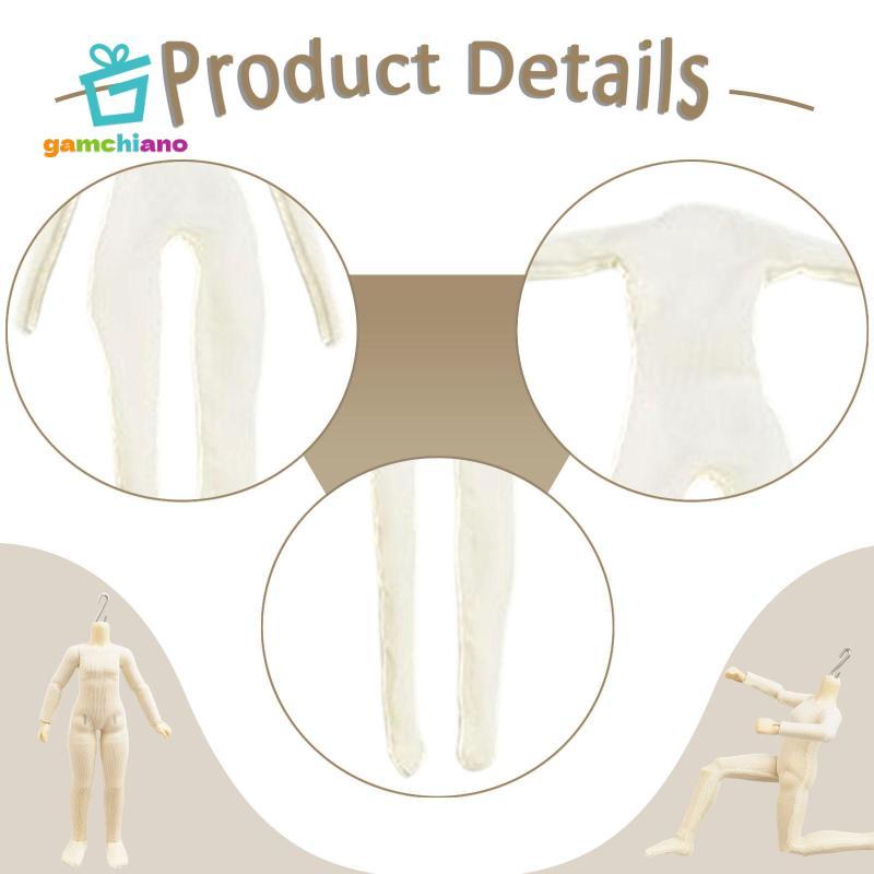 Gamchiano 1 / 12 Quần Áo Búp Bê Cosplay DIY Bodysuit Vải Chống Đỡ Hình Thu Nhỏ