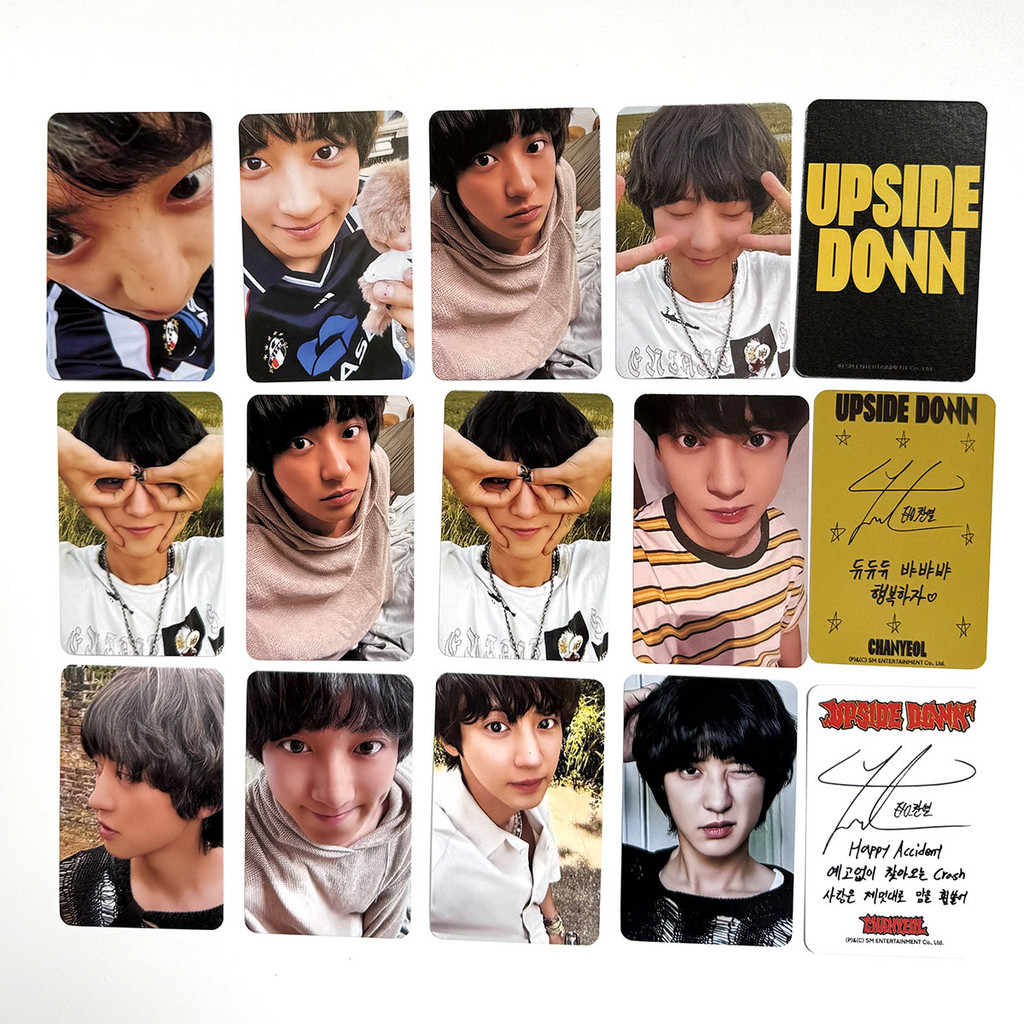 5-9 chiếc EXO Chanyeol UPSIDE DOWN Lomo Cards Tinh chất của Reverie KAI Wait On Me Solo Photocards CHEN XIN SUHO Park D.O. Bưu thiếp Oh Se Hun KPOP YM