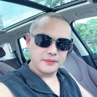 Kính râm lái xe không khung ngoài trời mới dành cho nam nữ Chống ánh sáng mạnh Bóng câu cá Chống tia cực tím