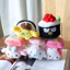 BH2 Sanrio Hello Kitty Cinnamoroll MY MELODY Nhật Bản sushi sang trọng túi mặt dây chuyền quà tặng cho trẻ em HB2