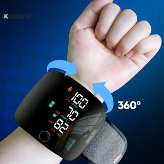 Máy đo huyết áp cổ tay KUZHEN Máy đo huyết áp y tế tại nhà Dụng cụ đo điện tử hoàn toàn tự động HOT