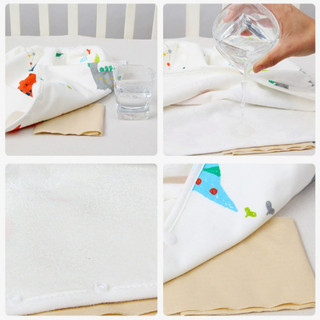 Tã Dạng Chân Váy Làm Bằng Cotton Chống Thấm Nước Dành Cho Bé,Có Thể Tái Sử Dụng,Hấp Thụ Mạnh Mẽ,Sản Phẩm Chăm Sóc Bé