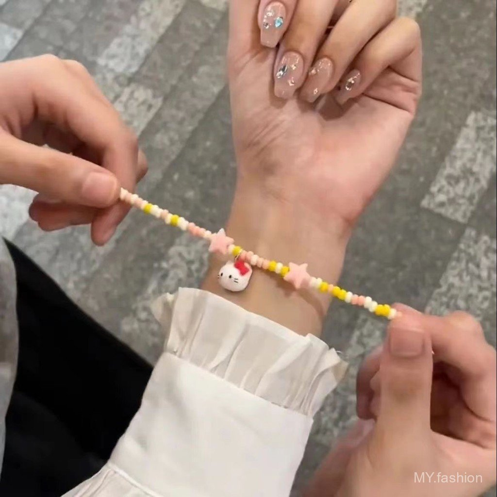 Vòng tay hạt gạoadjustable size, quà tặng bạn gái