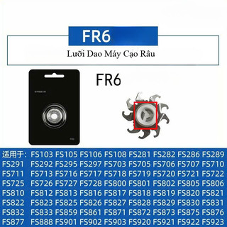 Lưỡi dao thay thế FR6 FR8 chất liệu cao cấp giúp máy cạo râu hoạt động ổn định và có tuổi thọ sử dụng lâu dài