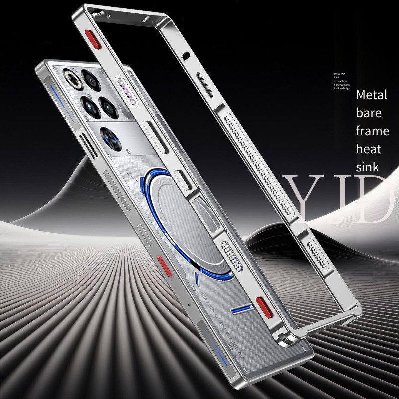 Ốp Lưng Cho RedMagic 11 Pro 11Pro + Khung Trần Kim Loại Tản Nhiệt Chống Rơi Vỏ Điện Thoại