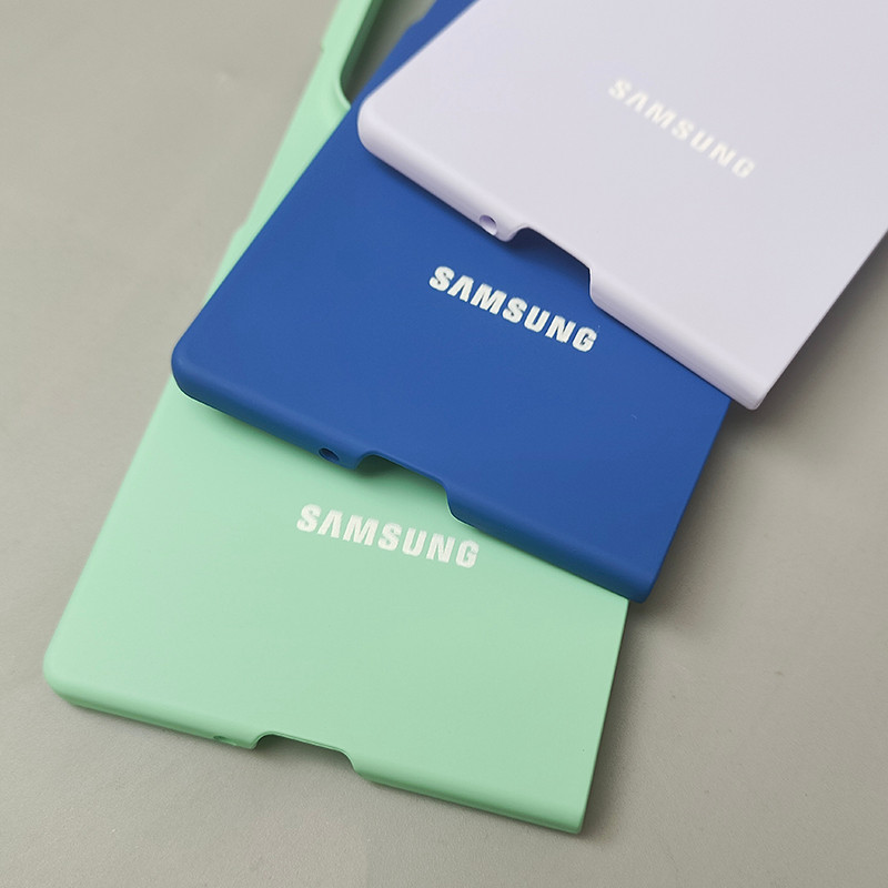 Ốp Nhựa Siêu Mỏng Cho Samsung Galaxy Z Fold 4 5 6 7 5G Điện Thoại Cứng Bảo Vệ Mặt Sau Vỏ Chống Sốc Cho ZFold7 Fold6