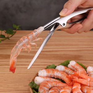 Dụng cụ gọt vỏ tôm bằng thép không gỉ / Dụng cụ gọt vỏ tôm / Vỏ tôm thịt