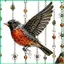 Chuông gió Robin cho bên ngoài Robin Windchimes Sân trang trí Chuông gió ngoài trời cho sân vườn bên ngoài hiên hiên hiên jiwvn