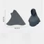 BRABRAAA Instant Hijab, Double Chin Undercap Vải Mềm Áo Chui Đầu Hijab, Thiết Kế Drap Dài Chiều Dài Toàn Bộ Bao Phủ Đầu Nữ