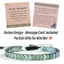 PNPIA- Full Handmade Tự Nhiên Hematite Vòng Tay Tối Giản Nam Nữ Bện Braclet Có Thể Điều Chỉnh Yoga s Bralet Trang Sức Thời Trang Quà Tặng