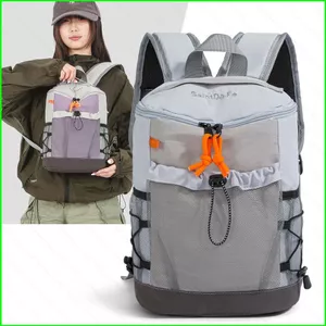 PS1 Nhẹ Thể Thao Ngoài Trời Mini Ba Lô Lưới Thoáng Khí Daypack Dây Rút Túi Có Thể Điều Chỉnh SP1