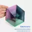 Màu Gradient Eco PLA Lục Giác Fidget Đồ Chơi Xoắn Ốc Giảm Căng Thẳng Cảm Giác Fidget Đồ Chơi Cho ADHD Người Lớn Trẻ Em Quà Tặng