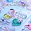 Jfory 6 Miếng 3D Hoạt Hình Dán GEM Miếng Dán Trang Trí Giáo Dục Quà Tặng Pha Lê Dán Chai Lịch Bé Trai Bé Gái