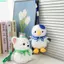 QEARY Seagull Doll Đồ chơi nhồi bông, Bộ sưu tập Tương tác Mô phỏng Seagull Móc khóa sang trọng, Túi quyến rũ Handmade Hoạt hình mềm mại Con mòng biển Đồ dùng dự tiệc búp bê nhồi bông