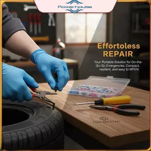 Bộ sửa chữa lốp chân không ô tô POWER Easy DIY Self-Service Qui Puncture Fix.