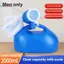 BeautifulHomeA Vệ Sinh Cung Cấp Cho Ngoài Trời 2000ml Nhựa Nam Người Cao Tuổi Giường Bô Pee Bình Bộ Sưu Tập Với Ống 160cm Di Động Pee Nước Tiểu Chai Người Khuyết Tật Người Trợ Giúp VN