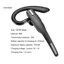 < CarFashion > YYK-525 Tai nghe 51 tương thích Bluetooth Màn hình kỹ thuật số Giảm tiếng ồn Tai nghe không dây rảnh tay đơn dành cho doanh nghiệp cho