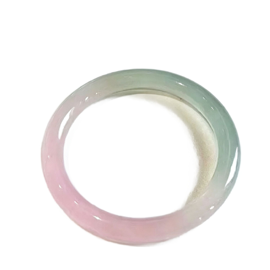 Vòng tay đá mắt mèo macaron gradient thanh lịch