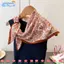 Khăn quàng cổ vuông EBINLANDS, Khăn trùm đầu nhẹ 65 * 65cm, Thời trang thoáng khí Cotton mềm mại ấm áp quấn mùa xuân thu