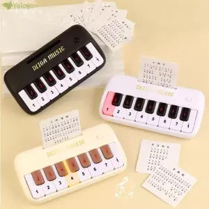 Đồ chơi Piano điện tử YOLOGO, Đồ chơi âm nhạc điện tử đa chức năng có thể chơi được, Quà tặng di động Dụng cụ Đồ chơi giáo dục Đồ chơi âm thanh Trẻ em