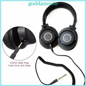 Dây âm thanh Hifi cáp phụ trợ GODD 3 5mm cho dây tai nghe ATH M50X M40X