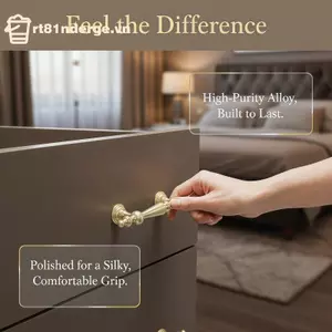 GE Cổ Pháp Vintage Một Lỗ Tủ Tay Cầm Cửa Kéo Cho Tủ Quần Áo Nội Thất Phong Cách VN