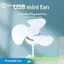 Thiết bị làm mát Mini quạt USB nhỏ gọn và linh hoạt GE để sử dụng VN
