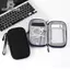 Tweeduj Du Lịch Di Động Di Động Kỹ Thuật Số Sản Phẩm Túi Bảo Quản Cáp Dữ Liệu USB Tai Nghe Di Động Túi Bảo Quản Điện VN