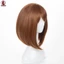 Tóc giả Cosplay dài Bobs nâu - Phong cách tự nhiên cho trang phục