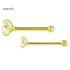 Một thế giới| 3 Cái / bộ Nữ Cubic Zirconia Thép Không Gỉ Mũi Studs Body Piercing Trang Sức