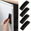 2 / 4 Cửa Sổ Tủ Ngăn Kéo Tay Cầm Cửa Tự Dính Tủ Quần Áo Tay Cầm Sắp Xếp Dán Mở Cửa Trượt Núm Thiết Bị Phụ Trợ