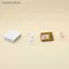 Bộ ngón chân Tic Tac Mini SSVN, Trò chơi bảng X O thực tế, Phụ kiện cảnh nhà búp bê để giả vờ chơi & đạo cụ chụp ảnh.