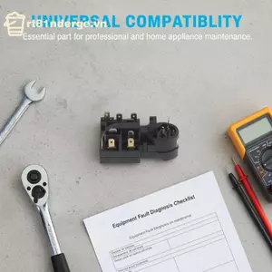 GE 1 Chiếc Tủ Lạnh Starterpressor Quá Tải Bảo Vệ Khởi Động Rơle QP3-12A Cho Phụ Kiện Tủ Lạnh VN