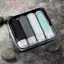 90ml / bộ Chai mỹ phẩm du lịch bằng silicon Hộp bóp rỗng Chai có thể đổ lại chống rò rỉ cho dầu gội Lotion