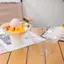 AA 50 Chiếc Cốc Nón Tuyết Dùng Một Lần Bát Hình Hoa Cho Icy Treats Thực Phẩm Đứng Lễ Hội Tiếp Liệu VN