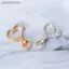 SSVN 10 Chiếc Trái Tim Tình Yêu Rỗng Móc Chìa Khóa Vòng Chìa Khóa DIY Phụ Kiện Tôm Hùm Khóa.